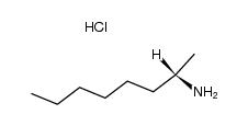 (S)-(+)-octan-2-amine hydrochloride Structure