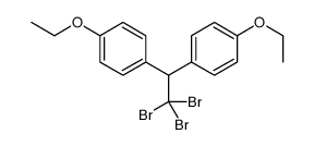 1-Ethoxy-4-(2,2,2-tribromo-1-(4-ethoxyphenyl)ethyl)benzene结构式