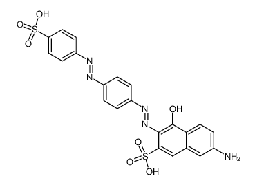 7-amino-4-hydroxy-3-[[4-[(4-sulphophenyl)azo]phenyl]azo]naphthalene-2-sulphonic acid picture