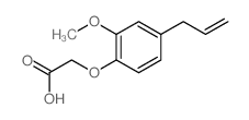 Eugenolglycolic acid Structure