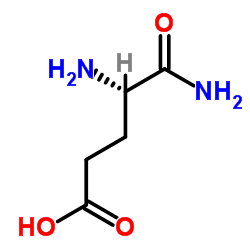 L-异谷氨酰胺结构式