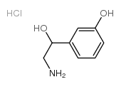 dl-norphenylephrine hydrochloride Structure