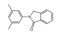 2-(3,5-dimethylphenyl)-3H-isoindol-1-one结构式