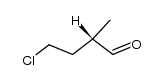 (S)-4-chloro-2-methyl-butyraldehyde结构式