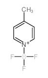 (4-methylpyridine)BF3结构式