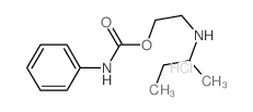 2-(sec-Butylamino)ethyl carbanilate hydrochloride Structure