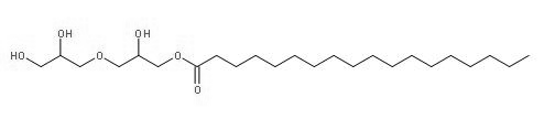 聚甘油脂肪酸酯结构式