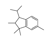 3-(isopropyl)-1,1,2,6-tetramethylindan结构式