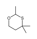 2,4,4-trimethyl-1,3-oxathiane结构式