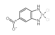 Platinum,dichloro(4-nitro-1,2-benzenediamine-N1,N2)-, (SP-4-3)- (9CI) Structure