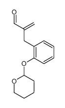 2-[2-(tetrahydropyran-2-yloxy)benzyl]propenal结构式