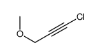 1-chloro-3-methoxyprop-1-yne Structure