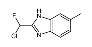 (9ci)-2-(氯氟甲基)-5-甲基-1H-苯并咪唑结构式