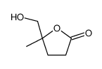 5-(hydroxymethyl)-5-methyloxolan-2-one Structure