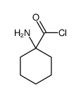 Cyclohexanecarbonyl chloride, 1-amino- (9CI) Structure