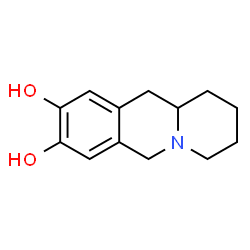 2H-Benzo[b]quinolizine-8,9-diol, 1,3,4,6,11,11a-hexahydro- (9CI) Structure
