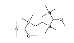 [methoxy-[2-[[methoxy(trimethylsilyl)methyl]-dimethylsilyl]ethyl-dimethylsilyl]methyl]-trimethylsilane结构式