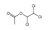 1-acetoxy-1,2,2-trichloroethane Structure