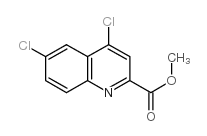 4,6-二氯喹啉-2-羧酸甲酯结构式
