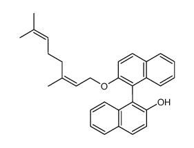 1,1'-bi-2-naphthol mononeryl ether结构式
