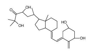 (1S)-1,23,25-trihydroxy-24-oxocalciol结构式