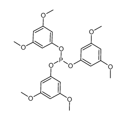 P(C6H3-3,5-OMe2)3结构式