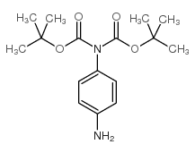 N,N-二-叔丁氧基羰基-1,4-苯二胺结构式