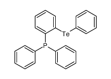 diphenyl-(2-phenyltellanylphenyl)phosphane结构式