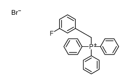 (3-fluorophenyl)methyl-triphenylphosphanium,bromide Structure