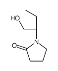 1-[(2S)-1-Hydroxy-2-butanyl]-2-pyrrolidinone Structure