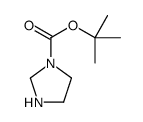 咪唑啉-1-羧酸叔丁酯结构式