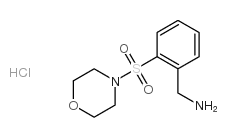 2-吗啉磺酸苯甲胺盐酸盐结构式