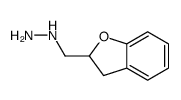 1-((2,3-二氢苯并呋喃-2-基)甲基)肼结构式