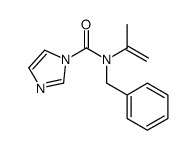 N-benzyl-N-prop-1-en-2-ylimidazole-1-carboxamide Structure