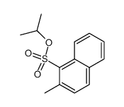 isopropyl 2-methylnaphthalene-1-sulfonate Structure