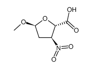 alpha-D-erythro-Pentofuranosiduronicacid,methyl2,3-dideoxy-3-nitro-(9CI) Structure