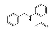 1-[2-(Benzylamino)phenyl]ethanon Structure