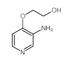 2-(3-氨基吡啶-4-基氧基)乙醇结构式