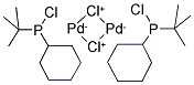 Dichloro(chloro-tert-butylcyclohexylphosphine)palladium (II) dimer Structure