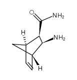 3-氧-氨基双环[2.2.1]庚-5-烯-2-氧-甲酸胺结构式