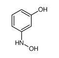 3-(hydroxyamino)phenol Structure
