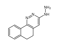 3-hydrazino-5,6-dihydrobenzo[h]cinnoline Structure