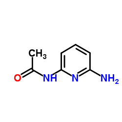 N-(6-Aminopyridin-2-yl)acetamid Structure