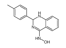 N-[2-(4-methylphenyl)-1,2-dihydroquinazolin-4-yl]hydroxylamine结构式