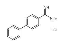 4-苯基苯甲脒盐酸盐结构式
