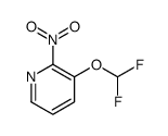 3-(二氟甲氧基)-2-硝基吡啶结构式