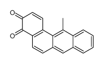 12-methylbenzo[a]anthracene-3,4-dione结构式