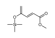 methyl 4-trimethylsilyloxypenta-2,4-dienoate Structure