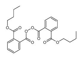 butyl 2-(2-butoxycarbonylbenzoyl)peroxycarbonylbenzoate Structure