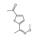 2-Acetyl-5-[1-(methoxyimino)ethyl]thiophene结构式